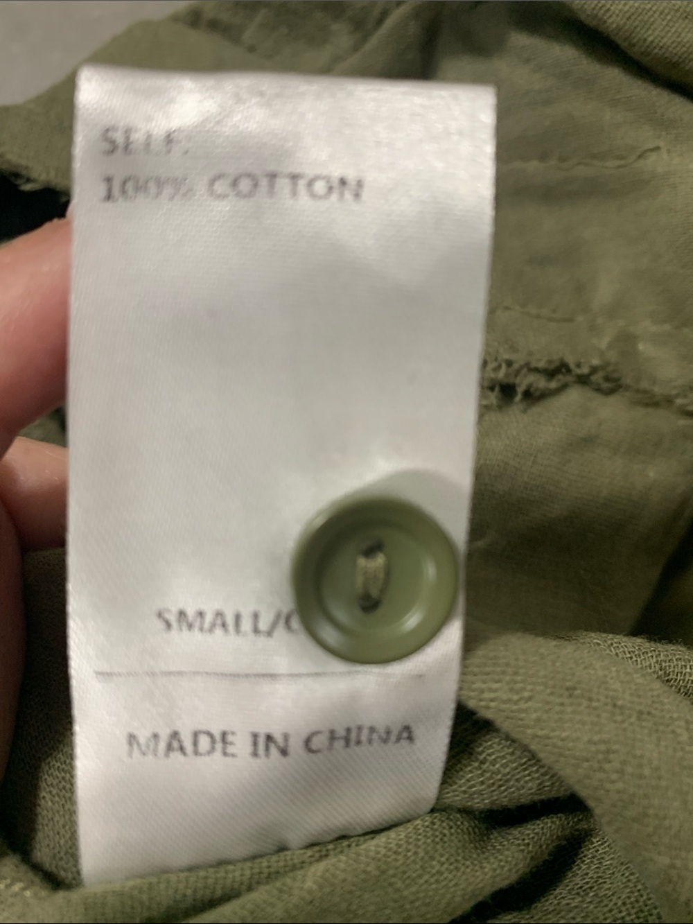 Style Rack Olive Green Tunic Top - Picture 5 of 5